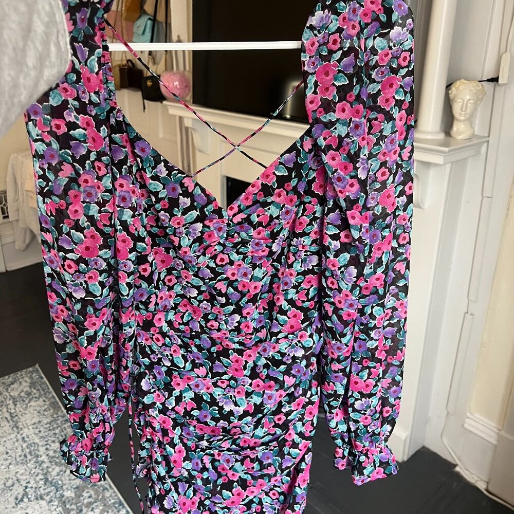 Y & I Floral Mini Dress